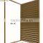 Powder coating steel window shutter /shutter shades/louvre frame