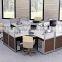 Modern Linear L Shape Office Modular Two Sided Cubicle Workstation(SZ-WS268)