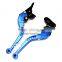 BJ-LS-009 Special Design CNC Adjustable Folding Aluminum Motorcycle Clutch Brake Lever for Kawasaki GTR1400 / CONCOURS