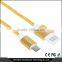 High Quality Super Fast Charging Noodle Flat 1.5 M Dual Usb Cable Micro Usb Data Cable for Samsung