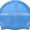 Adult Fit All Free Size 2016 Summer New Unisex Silicone Swim Swimming Hat Caps