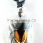 Necklace with Colored Amber Stone Black Cord Chain Necklace Wholesale