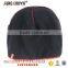 Winter Jacquard New Design Acrylic Beanie Hats With Top Ball