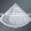 150cm small acrylic rectangular bathtubs