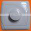 European style flush mounted two gang one way switch illuminated (F3102)