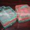 transparent plastic compartment storage box /screw storage box/colorful hand take storage box