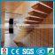 indoor house used floating solid wood straight staircase design