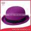 Newly fashional Lady's wool felt bowler hat