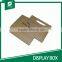 CHINA FACTORY SUPPLIER CUSTOM MADE BROWN PAPER DISPLAY BEER BOX SIX WINE BOTTLES HOLDERS