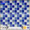 blue color-gradation glass mosaic tile