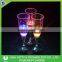 2016 Light Up Plastic Cups, Color Changing Led Champagne Cup