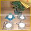 christmas Glass Candle Holder snow xmas tree shaped tealight candle holder