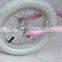 2016 12 "New model new alloy frame kids balance bike for girls (T-12009)