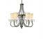 2015 Traditional black metal hanging lamp/chandelier fixture