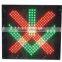 high quality 300mm red cross and green arrow led traffic light