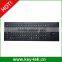 Black Compact Format IP65 waterproof indsutrial Keyboard with full keyboard functionalities
