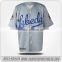 custom cheap blank 100% polyester baseball jersey