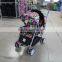 Prams pushchairs and strollers with three position adjustable backrest