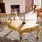 Luxury Antique Italian Neo Classic Chesterfield Fabric Sofa Set AL195