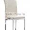 Z616 Solid Metal Frame PU Covers Dining Chair for Dining Room