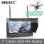 5.8ghz wireless camera and receiver 7"lcd fpv aerial screen propel rc helicopter charger