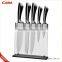 2016 hot sale Stainless Steel kitchen Knife Set With Acrylic Stand                        
                                                Quality Choice