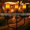 automatic flicker led pillar decal LED candle