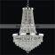 Popular dining room silver crystal chandelier pendant lighting-71068