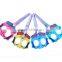B-21 China penghao plastic handle stainless steel blade beautiful cartoon scissors for children paper cutting scissors