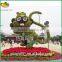 Guangzhou wholesale artificial cartoon topiary animals plastic artificial plants topiary animal