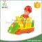 High quality electric mini train with puzzle tracks