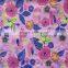 flower print lycra top spandex material fabric sale