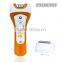 Portable facial and body shaver for women with ergonomic design