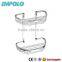 2014 New Design Double Brass Bathroom Basket 601-2