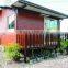 prefab steel structure wooden villa//luxury villa//light steel villa