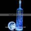 Brand New Plastic Glowing Light up Flashing LED Light Drink Coasters With Pressure Sensor