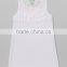Cheap plus size childrens clothing white 100% cotton new design shirts 2015 smocked children clothing wholesale girls top