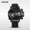 2015 WEIDE Men's Genuine Leather Sport Fashion Watches Original MIYOTA Quartz Movement Wristwatches 30 Meters Waterproof WG93002