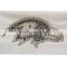 factory direct hot fix crystal rhinestone motif iron on transfer appliques for clothing
