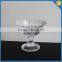 Hot Sales Factory Direct Crystal Glass Ice Cream Sundae Bowl With Flower Rim