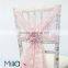 Lace chair covers sashes