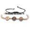 KJL-CZ0060 Anil Arjandas Men girl Fashion brand Bracelets with TBC Micro inlay zircon round beads