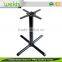 High Quality China OEM black cast iron table base for restaurant