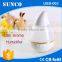 Sales promotion gradient light cool mist portable humidifiers for car