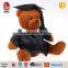 Cheap Toy China Plush Bachelor Bear Custom Stuffed Toy Graduation Teddy Bear
