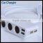 New Plug Car Cigarette Powered Micro Usb Adapter/Charger Adapter