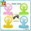 Wholesale gift items motorcycle design rechargeable mini table fan with battery