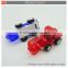 Plastic mini pull back truck toy set for promotion