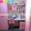 Lovely kids furniture single bed with mattress 8105