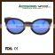 Quality Retro Cat Eyes Wood Sunglasses Wholesale Polarized Wood Sunglasses for Lady